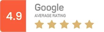 Google 4.9 - 1,800+ Reviews
